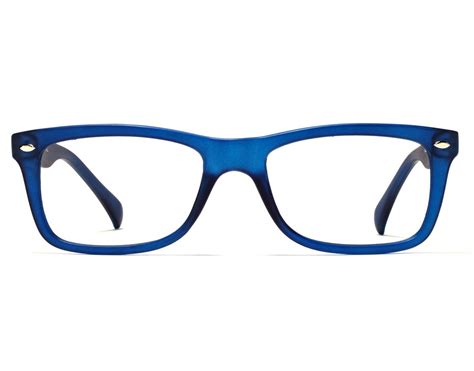 navy blue eye glass frames.